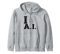 I Love AI - Robots d'apprentissage Automatique à l'intelligence Artificielle Sweat à Capuche
