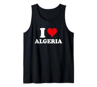 I Love Algérie Coeur Cadeau Algérien Algérienne Débardeur
