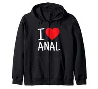 I Love Anal Funny Butt Sexe Sweat à Capuche