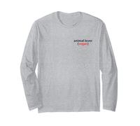 I Love Animals and I Don't Eat Them ! Animal Lover Team Vegan Manche Longue