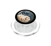 I Love Animals & I Don't Eat Them ! Vegan is Truly Vegan wale PopSockets PopGrip pour MagSafe