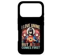 I Love Anime But Jesus Comes First Anime Japonais Fan Coque pour iPhone 17 Pro