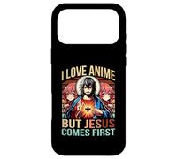 I Love Anime But Jesus Comes First Anime Japonais Fan Coque pour iPhone 17 Pro Max