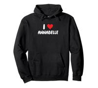 I Love Annabelle - Cœur Sweat à Capuche