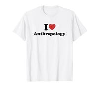 I Love Anthropology Student Major Graduation T-Shirt