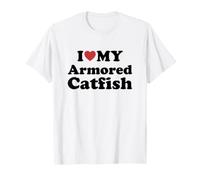 I Love Armored Catfish T-Shirt