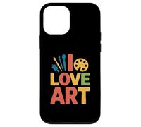 I Love Art Palette de pinceaux Coque pour iPhone 12 Mini