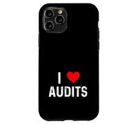 I Love Audits - Évaluation des Risques de conformité à l'audit Interne Cardiaque Coque pour iPhone 11 Pro