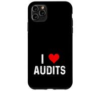 I Love Audits - Évaluation des Risques de conformité à l'audit Interne Cardiaque Coque pour iPhone 11 Pro Max