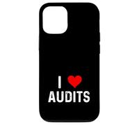 I Love Audits - Évaluation des Risques de conformité à l'audit Interne Cardiaque Coque pour iPhone 12/12 Pro
