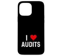 I Love Audits - Évaluation des Risques de conformité à l'audit Interne Cardiaque Coque pour iPhone 13 Pro Max
