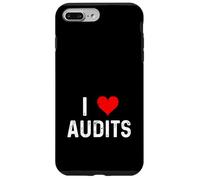 I Love Audits - Évaluation des Risques de conformité à l'audit Interne Cardiaque Coque pour iPhone 7 Plus/8 Plus