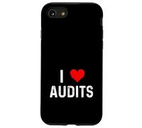 I Love Audits - Évaluation des Risques de conformité à l'audit Interne Cardiaque Coque pour iPhone SE (2020) / 7/8