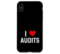 I Love Audits - Évaluation des Risques de conformité à l'audit Interne Cardiaque Coque pour iPhone XS Max