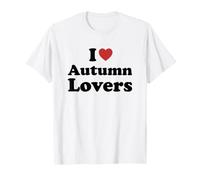 I Love Autumn Lovers T-Shirt
