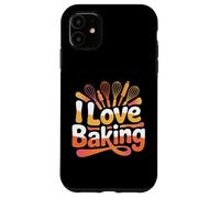 I Love Baking Fouet Spatule Mélangeur Coque pour iPhone 11