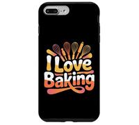 I Love Baking Fouet Spatule Mélangeur Coque pour iPhone 7 Plus/8 Plus