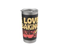 I Love Baking Fouets Bols Rouleaux à pâtisserie Gobelet isotherme en acier inoxydable double paroi