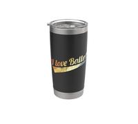 I Love Ballet Vintage Look Dancer Dancing Gobelet isotherme en acier inoxydable double paroi