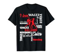 I Love Ballroom Dancing - Paire de chorégraphies pour instructeur de danse T-Shirt