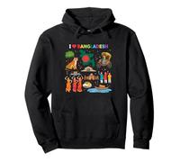I Love Bangladesh Proud Bangladesh Roots Culture Sweat à Capuche