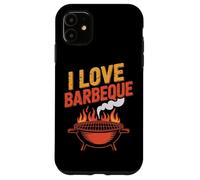 I Love Barbeque Barbecue Grill Flammes Coque pour iPhone 11