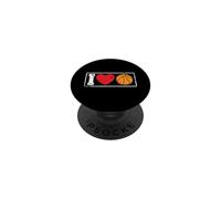 I Love Basketball en Forme Courte Ball Sports USA PopSockets PopGrip Adhésif