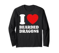 I Love Bearded Dragons Dragon Barbus Manche Longue