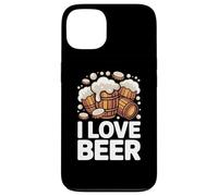 I Love Beer Barls Mousse débordante Coque pour iPhone 13