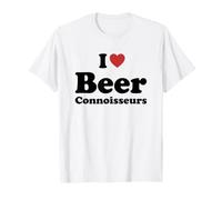 I Love Beer Connoisseurs T-Shirt