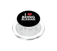 I Love Being Blasian Black Asian Pride Cultural Heritage PopSockets PopGrip pour MagSafe