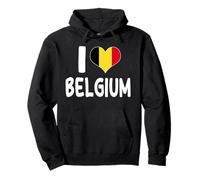 I Love Belgium | Belgian Travel Amoureux | Identité belge Sweat à Capuche