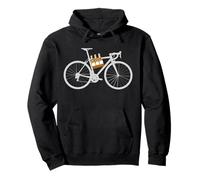 I Love Bikes and Beer Bicycle Cycling Sweat à Capuche