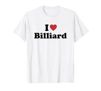 I Love Billiard T-Shirt