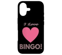 I Love Bingo! Funny Old Lady Costume Men & Women Bingo Coque pour iPhone 17