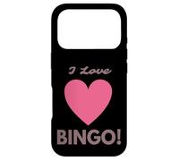 I Love Bingo! Funny Old Lady Costume Men & Women Bingo Coque pour iPhone 17 Pro
