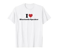 I Love Bluetooth-Speaker T-Shirt