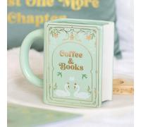 I Love Books Pink Book Shaped Mug