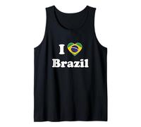 I Love Brazil I Heart Brazil Brésil Débardeur