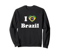 I Love Brazil I Heart Brazil Brésil Sweatshirt
