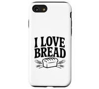I Love Bread, Un passionné de Cuisine Amusant pour Les boulangers Coque pour iPhone SE (2020) / 7/8