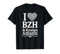 I Love Bretagne & Kouign Amann Cœur Bretagne Gourmandise T-Shirt