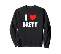I Love Brett - Cœur Sweatshirt