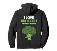 I Love Brocoli Légumes Amusants Sweat à Capuche