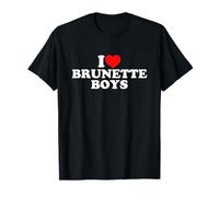I Love Brunette Boys T-Shirt