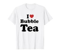 I Love Bubble Tea Drink Cocktail Bar T-Shirt