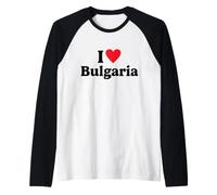 I Love Bulgaria Manche Raglan