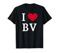 I Love BV, I Heart Initials B.V. T-Shirt