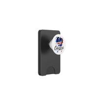 I Love Cabo Verde Vacation Travel Drapeau Cœur Noir Touriste PopSockets PopWallet pour MagSafe