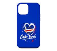 I Love Cabo Verde Vacation Travel Drapeau en Forme de cœur Motif touriste Coque pour iPhone 12 Mini